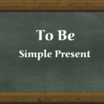 chalkboard to be simple present