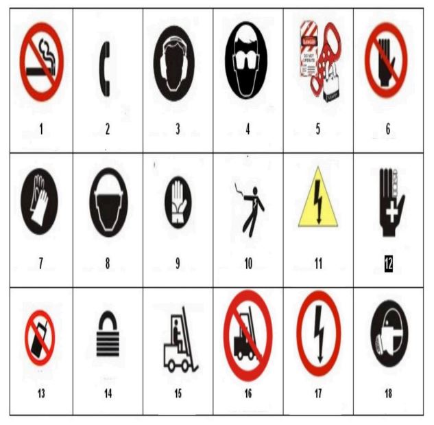 18 Emergency Signs